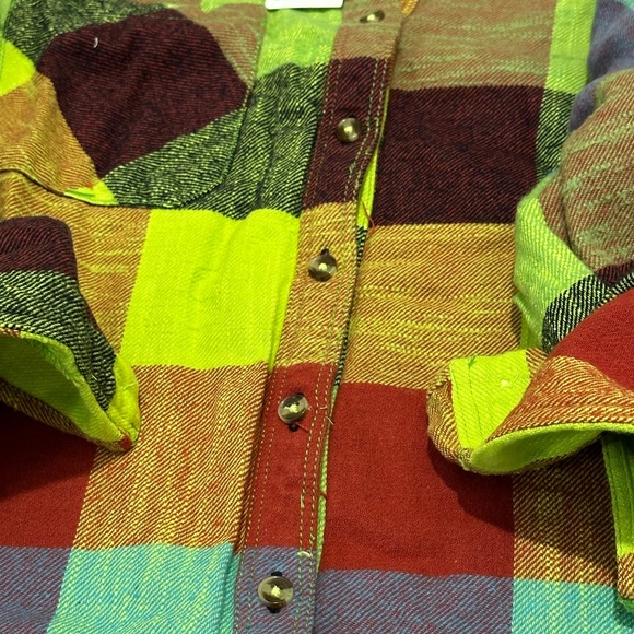 Urban Outfitters Brixton Button-Down Flannel Shirt - Picture 7 of 10